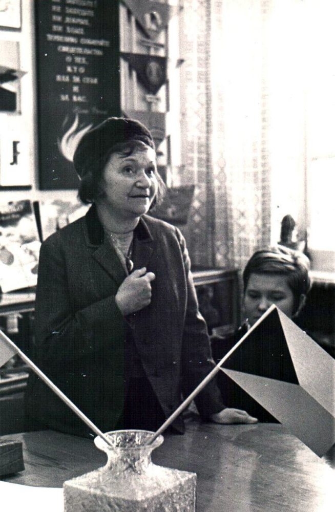 1971 Густа Фучикова, жена Национального героя Чехословакии Юлиуса Фучика